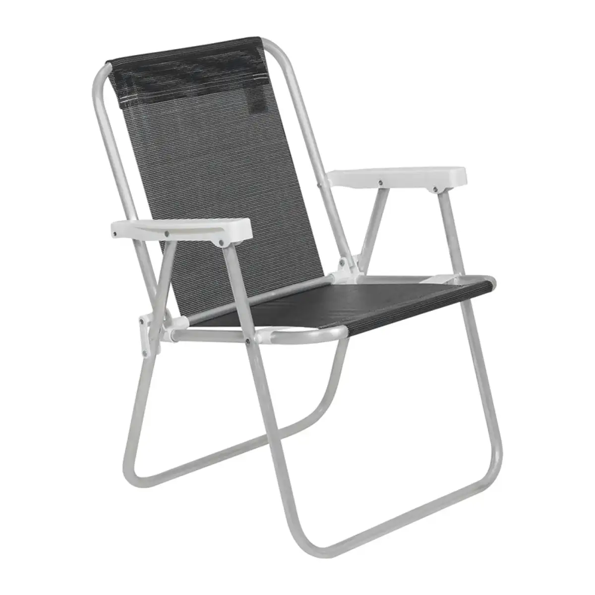 Silla Plegable De Aluminio 1 Posición Playa 54x53x71 Cm