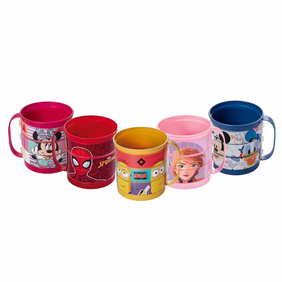 Taza Plástica Puzzle 360ml Plasutil Varios Personajes