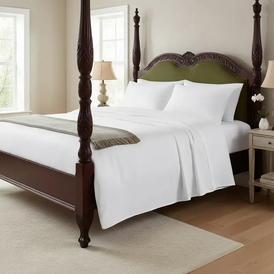 Juego De Sabanas Extra King Liso 200x200+30cm Goldsun