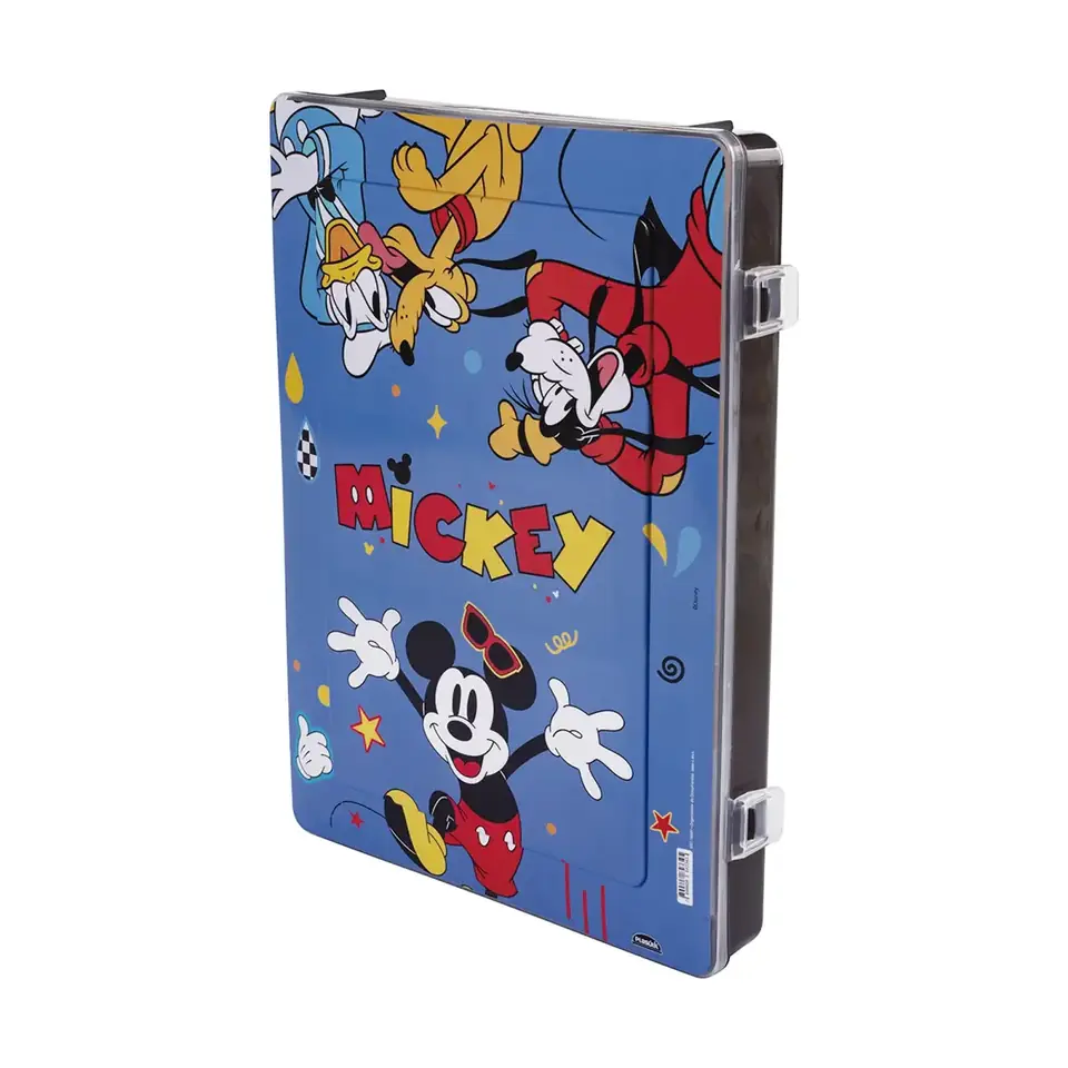 Carpeta Plástica A4 Mickey Mouse Disney 23 X 32 Cm