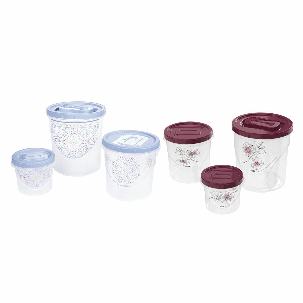 Pack 3 Potes Recipientes Organizadores Cocina Clic Plasutil