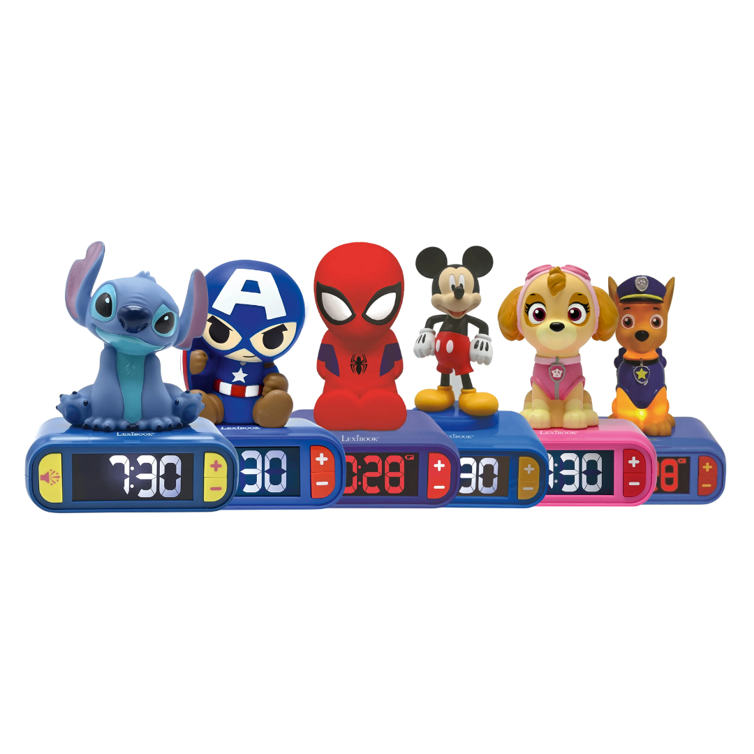 Reloj Despertador Digital 3D Lexibook