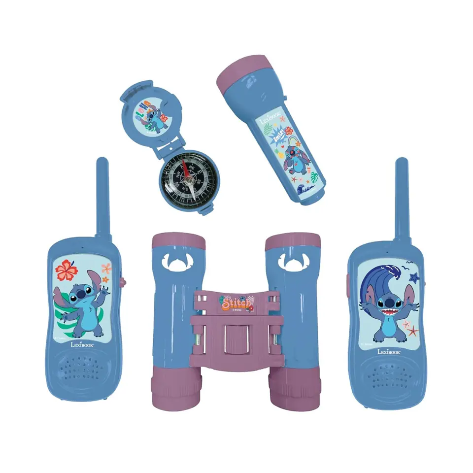 Set x 5 Explorador de Stitch Lexibook