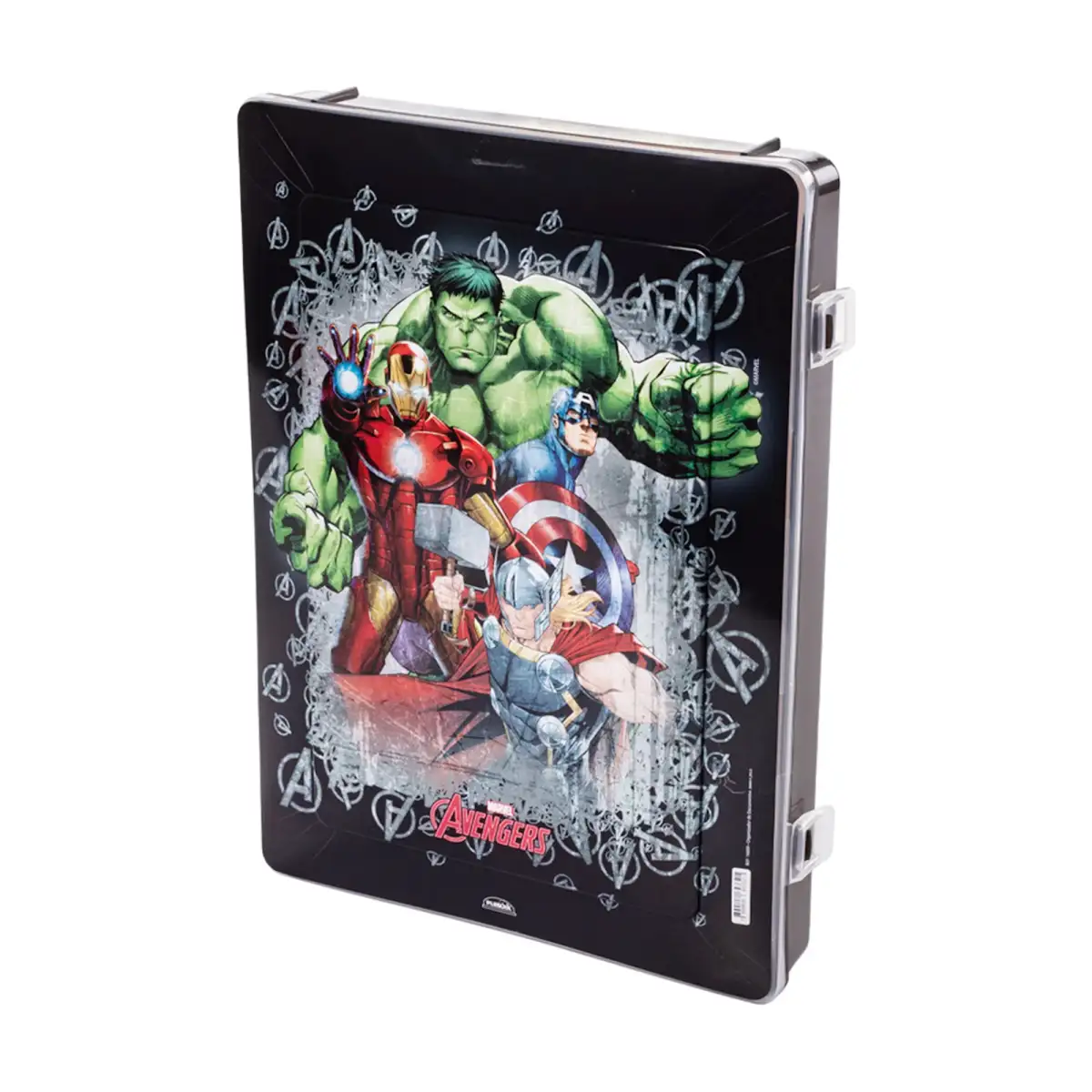 Carpeta Plástica A4 Avengers Disney 23 X 32 Cm