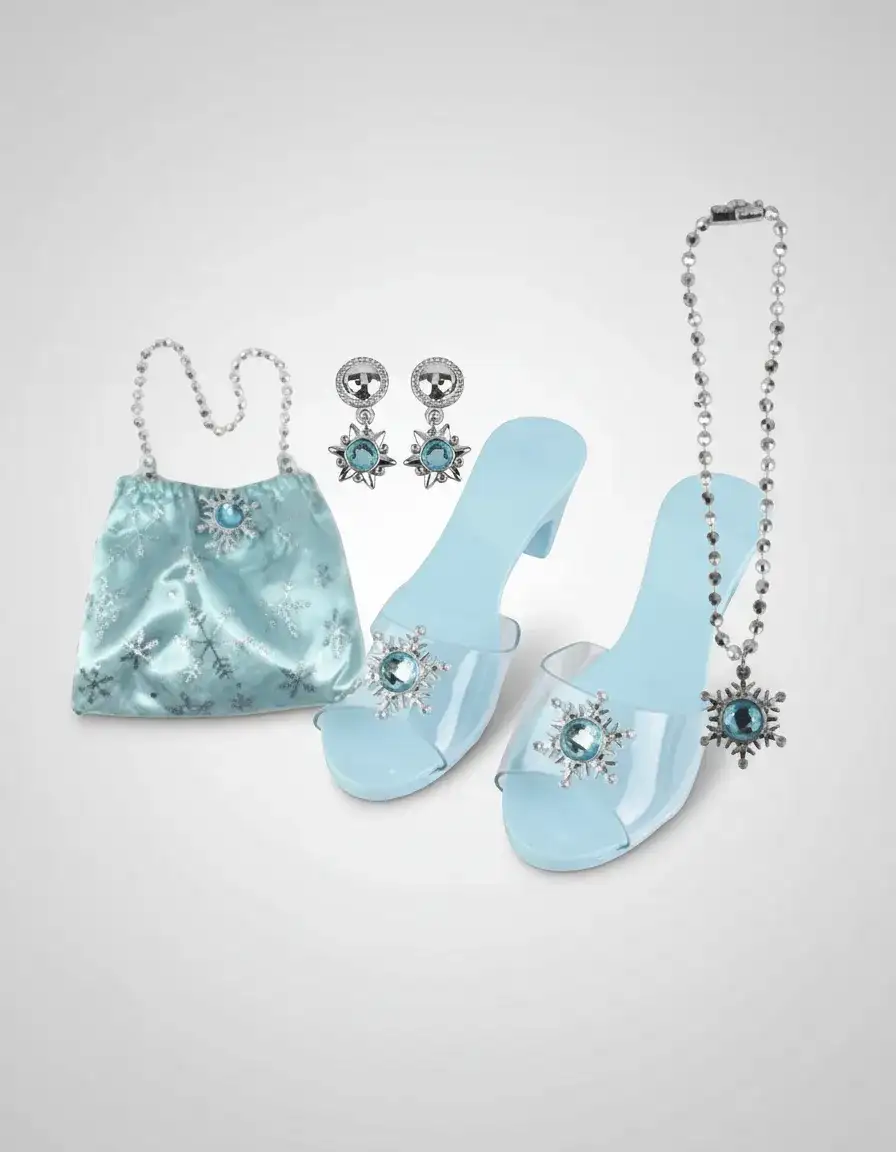 Zuecos De Princesas Con Accesorios Juguete Suecos Tacos