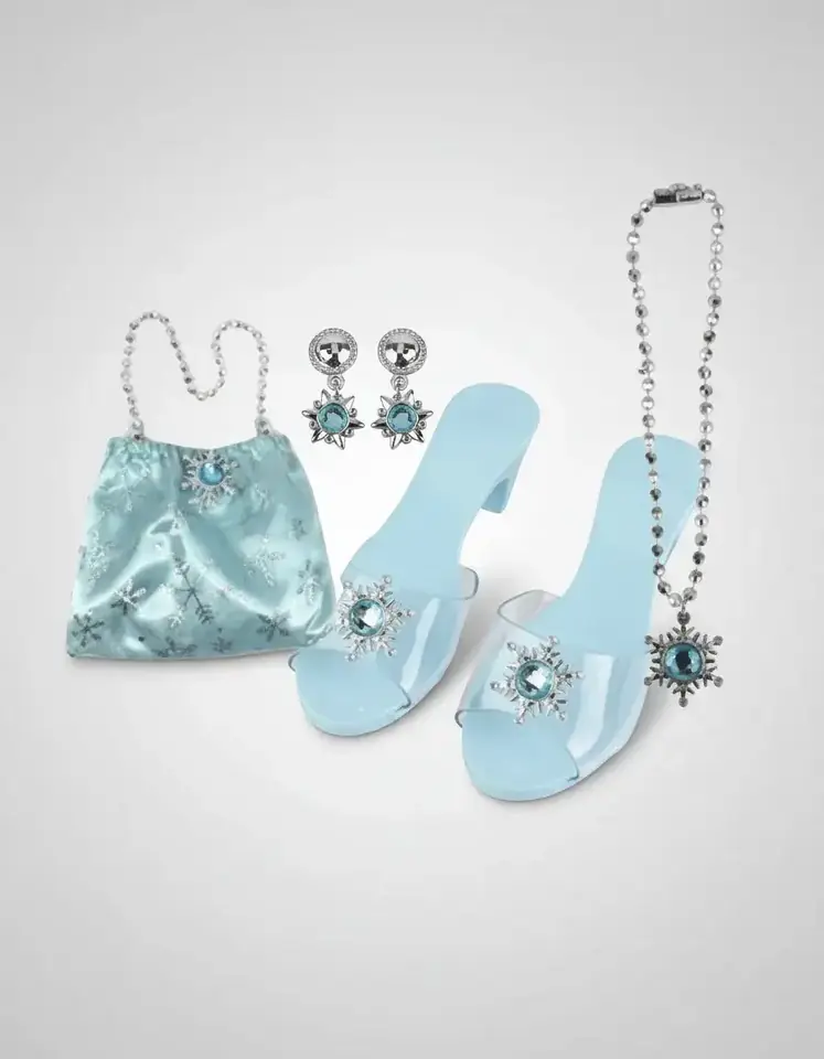 Zuecos De Princesas Con Accesorios Juguete Suecos Tacos