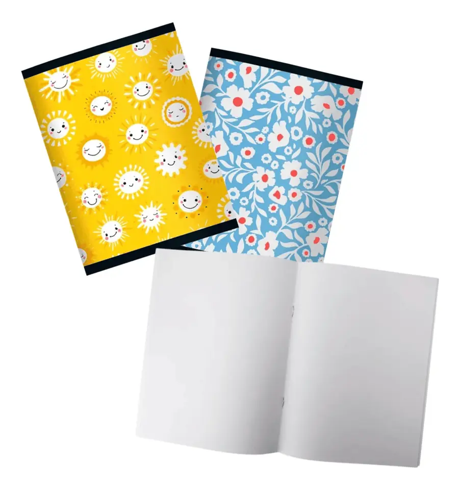 Cuaderno Campus 96 Hojas Liso Escolar 17 X 22 Tapa Flex