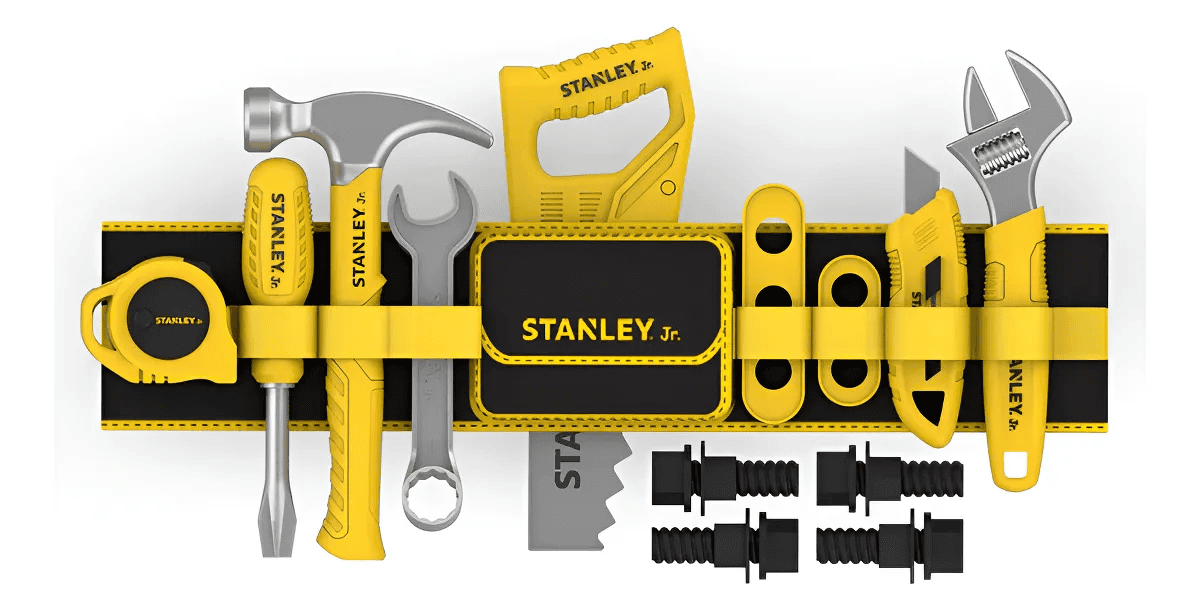 Juguete Stanley Jr Set 24 Pzas Cinturon Herramientas Srp066