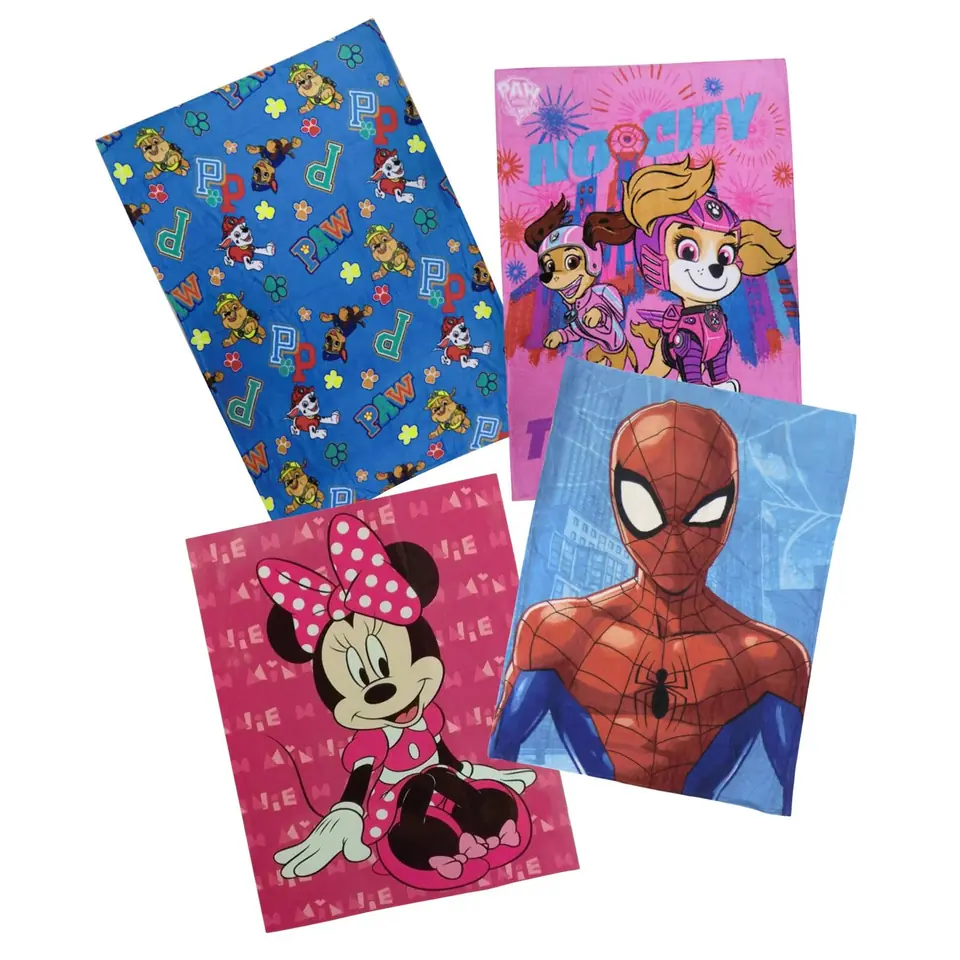 Frazada Infantil Flannel 120 x 160 cm Varios Personajes