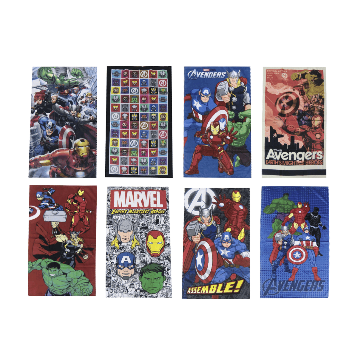 Toalla / Toallón Avengers Playero Playa 130x70 Oficial