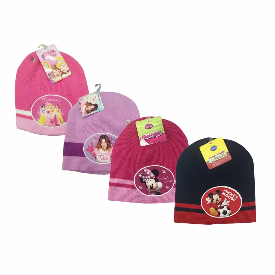 Gorro Tejido con Parche Varios Personajes
