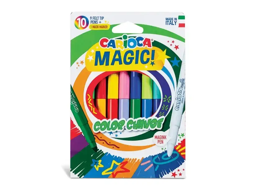 Marcadores Doble Punta Carioca Birello Estuche X 10 Colores