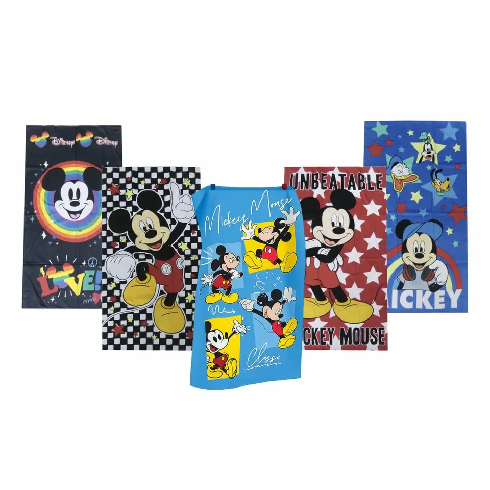 Toalla / Toallón Mickey Playero Playa 130x70 Oficial