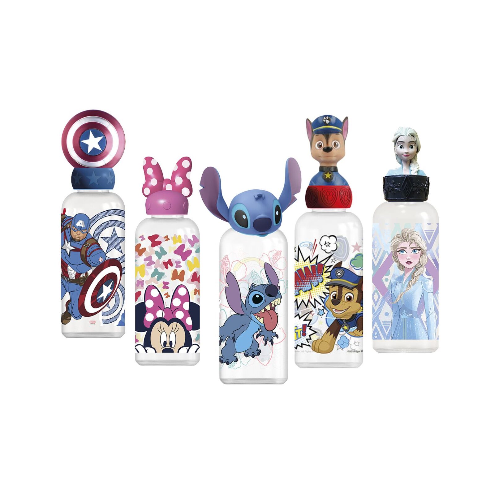 Botella Con Tapa 3D  560 Ml