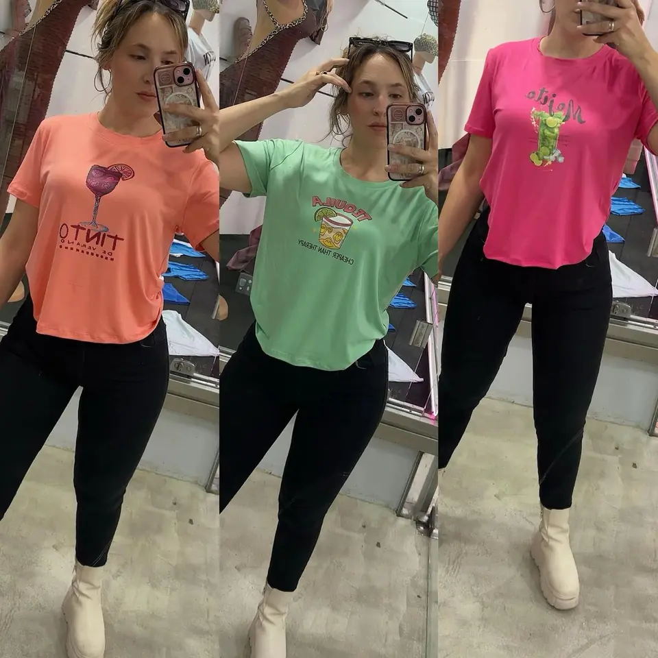 Remeras diseños variados