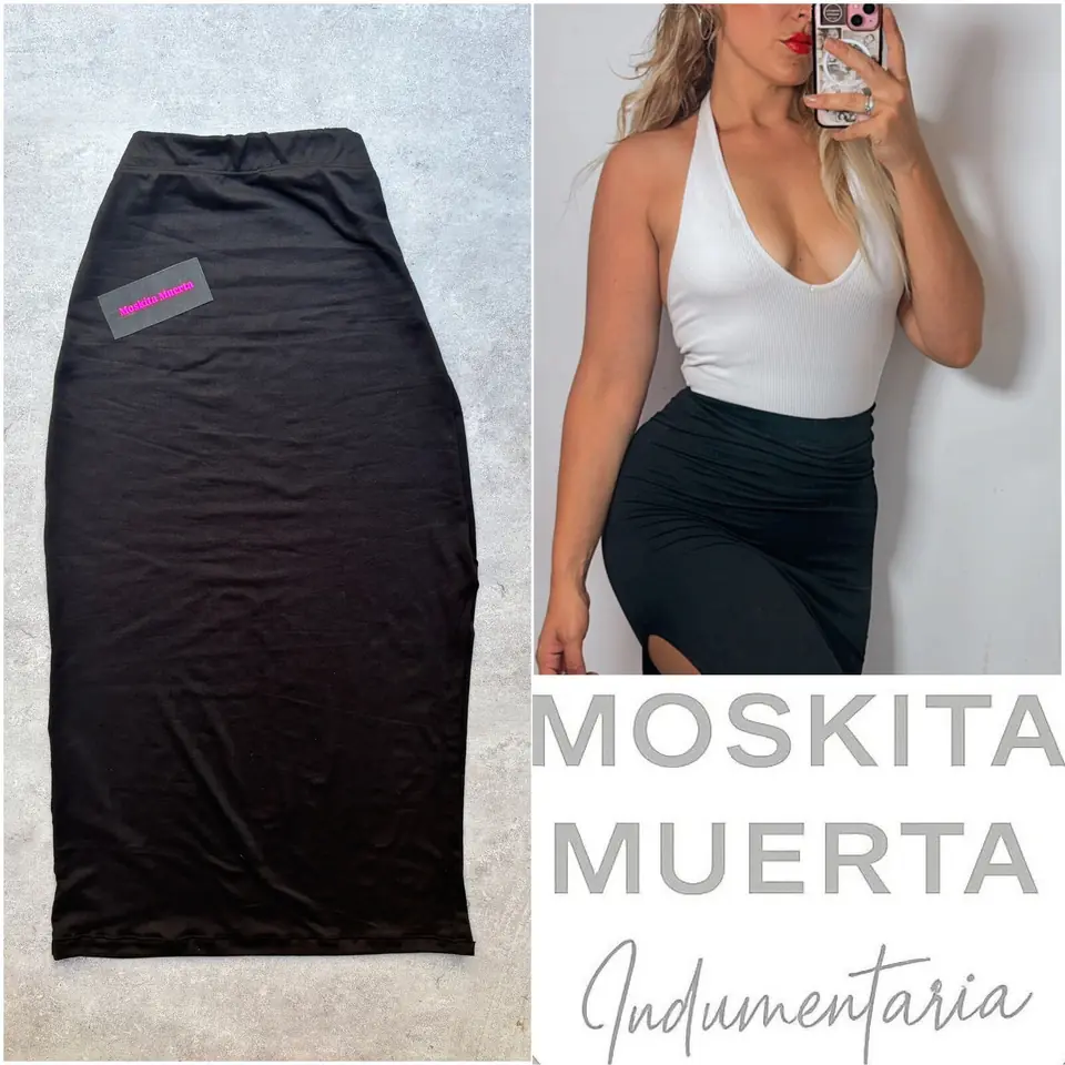 Pollera Larga, Solo NEGRA