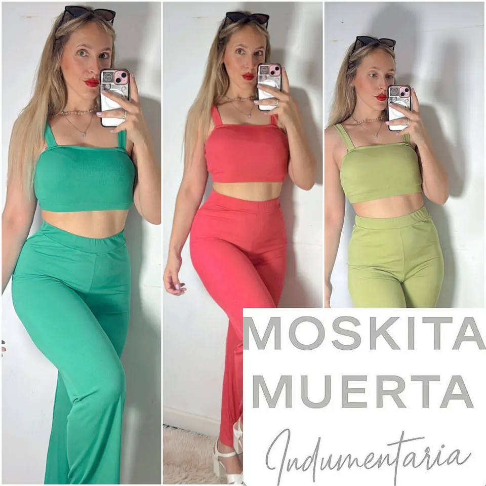 Conjunto palazo mas top