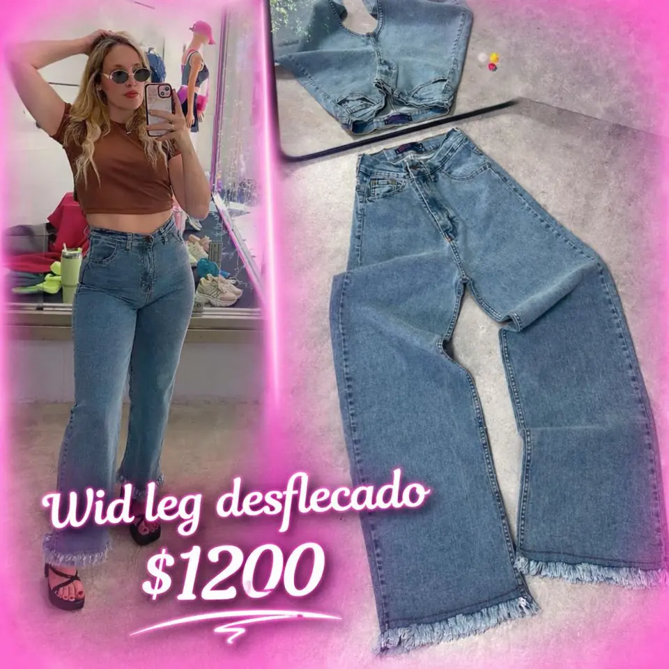 Wid Leg Clasico Desflecado