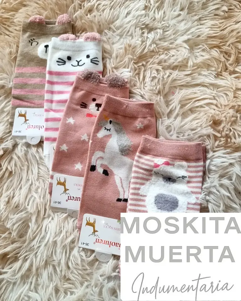Soquete animales (Paquete de 12 pares surtidos)
