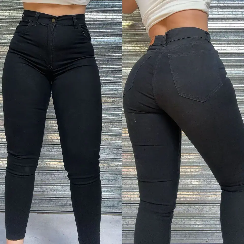 Jeans Chupin Negro