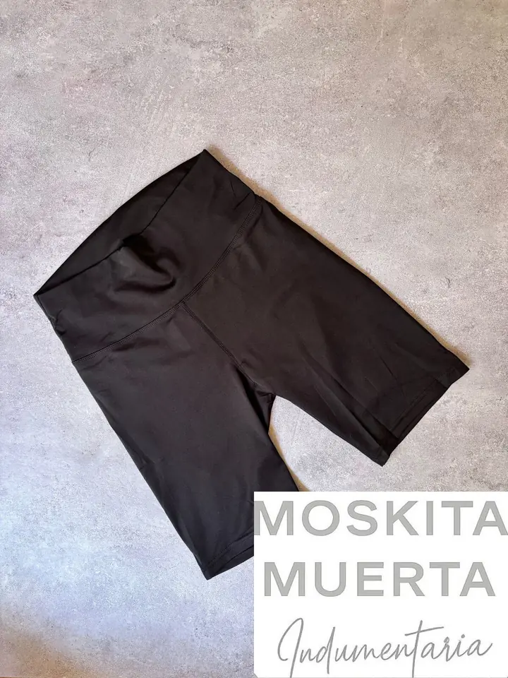 Biker licra solo Negra