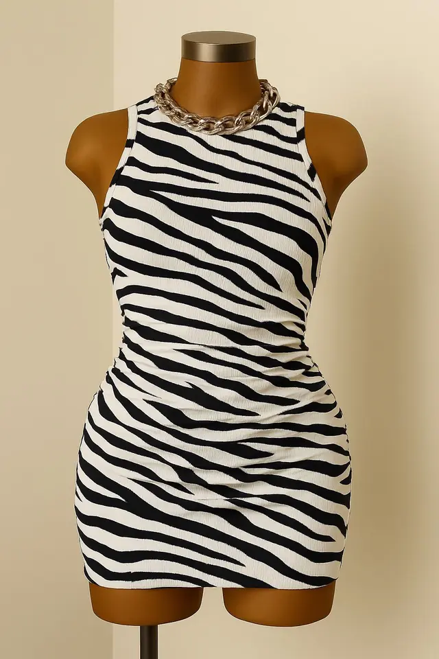 Vestido Cebra