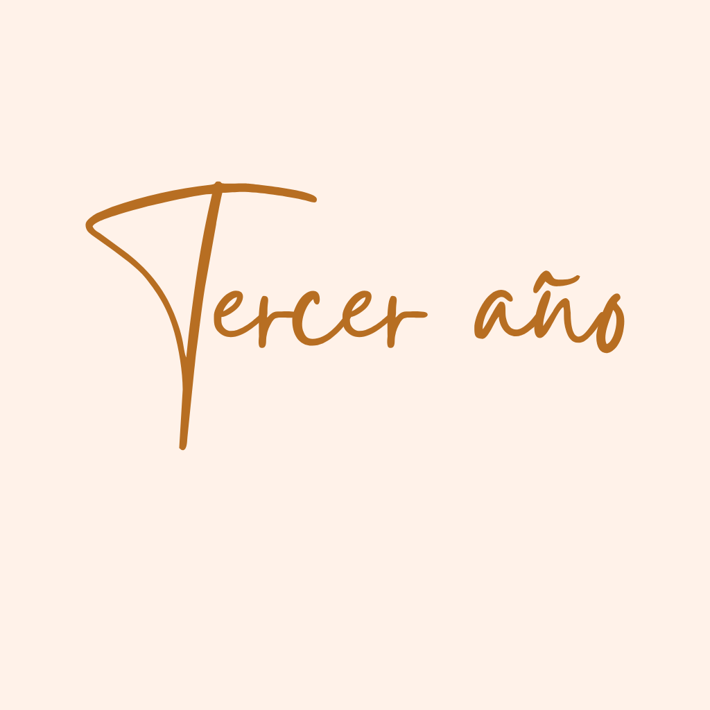 Tercer año