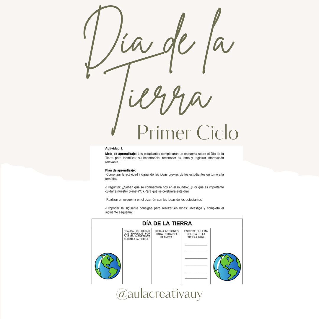 Día de la Tierra - Primer Ciclo
