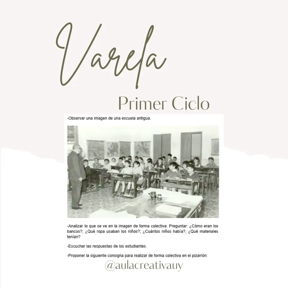 José Pedro Varela -  Primer Ciclo