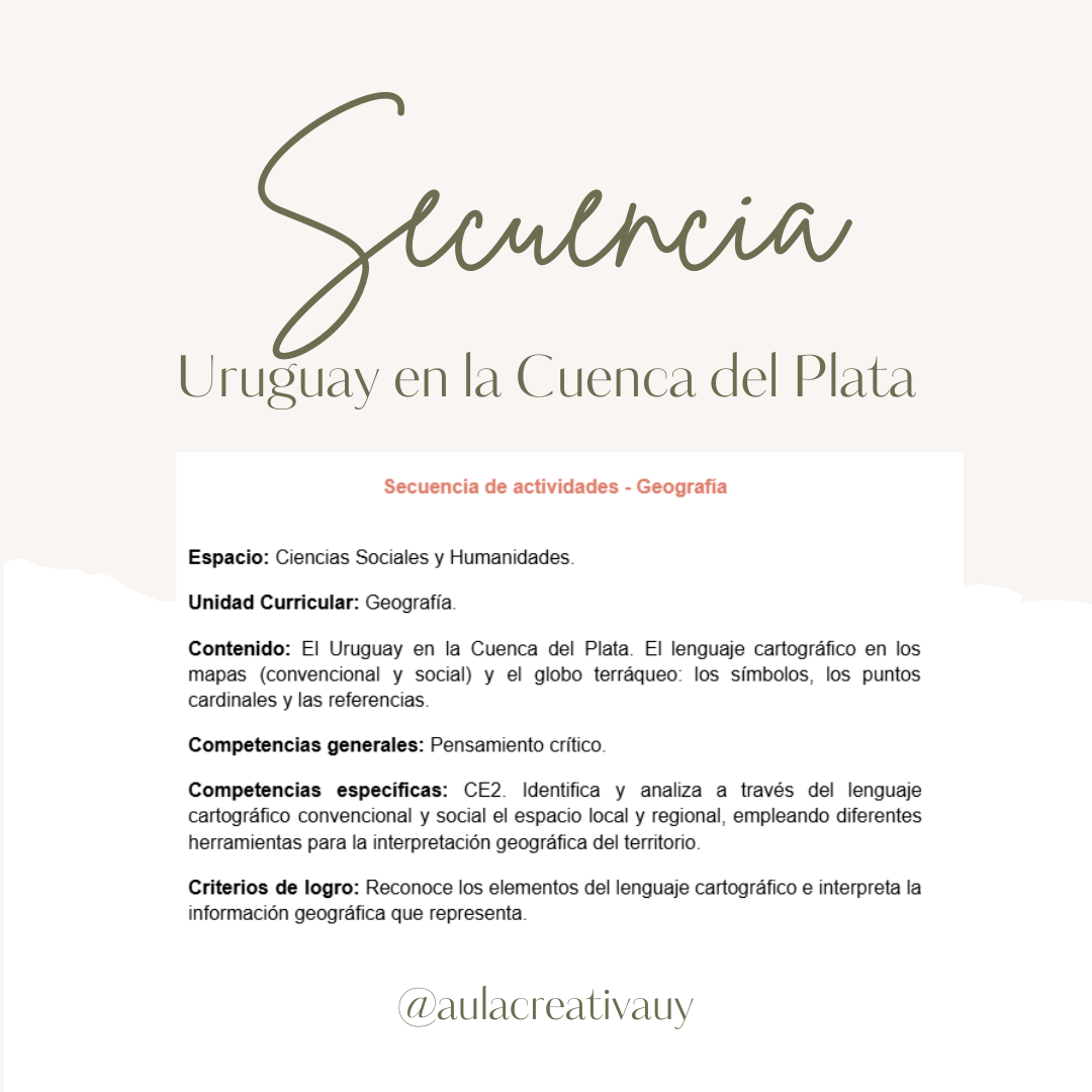 Secuencia - Uruguay en la Cuenca del Plata - Tercer año