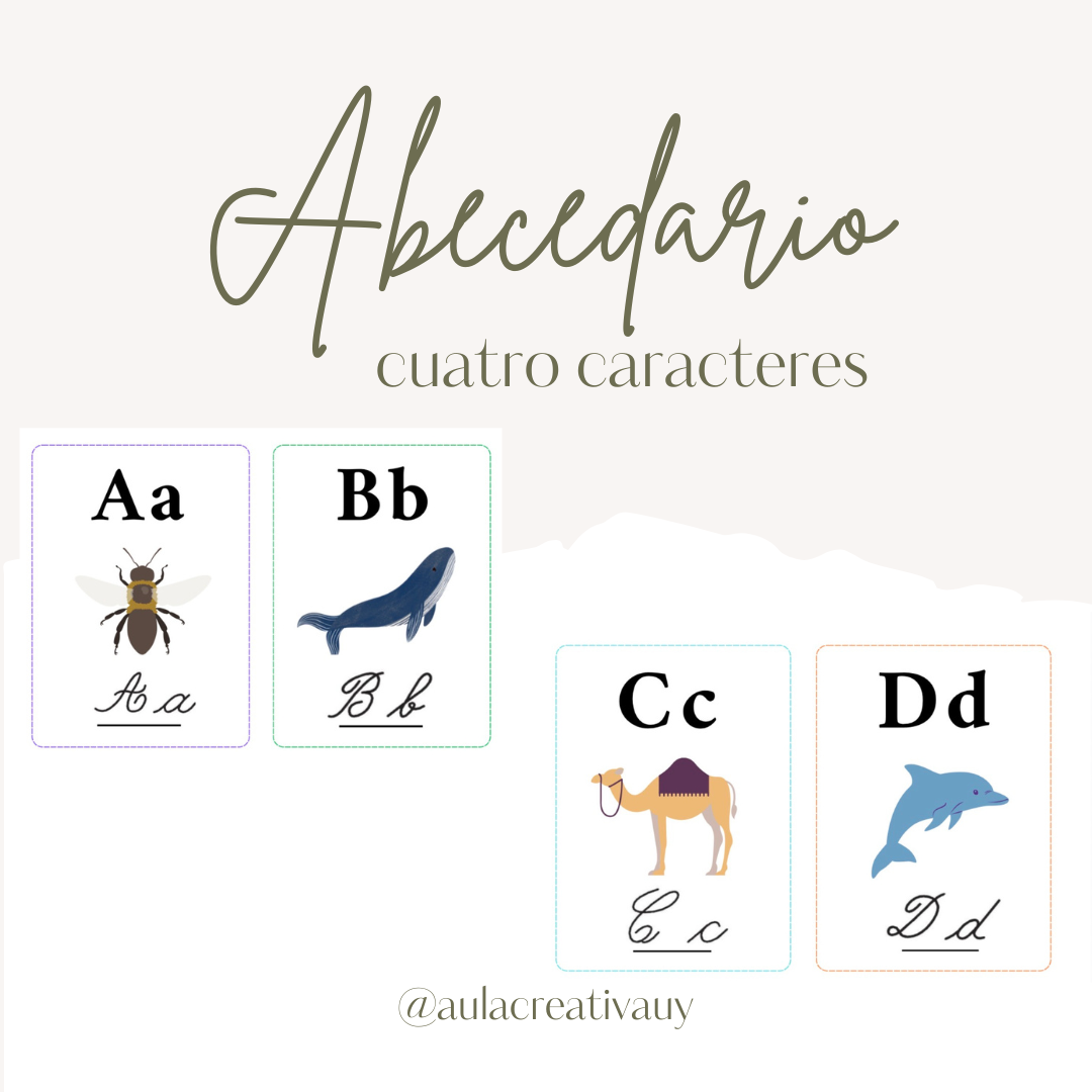 Abecedario (cuatro caracteres)