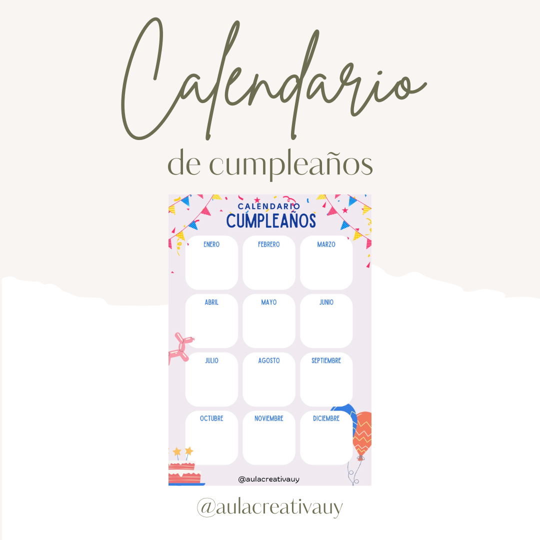 Calendario de cumpleaños
