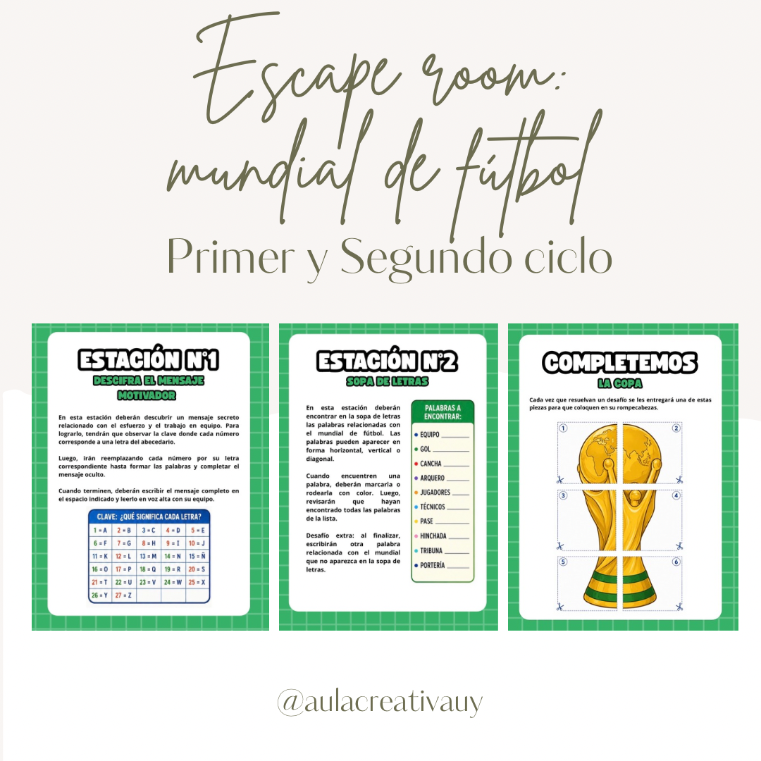 Escape Room - Mundial de Fútbol