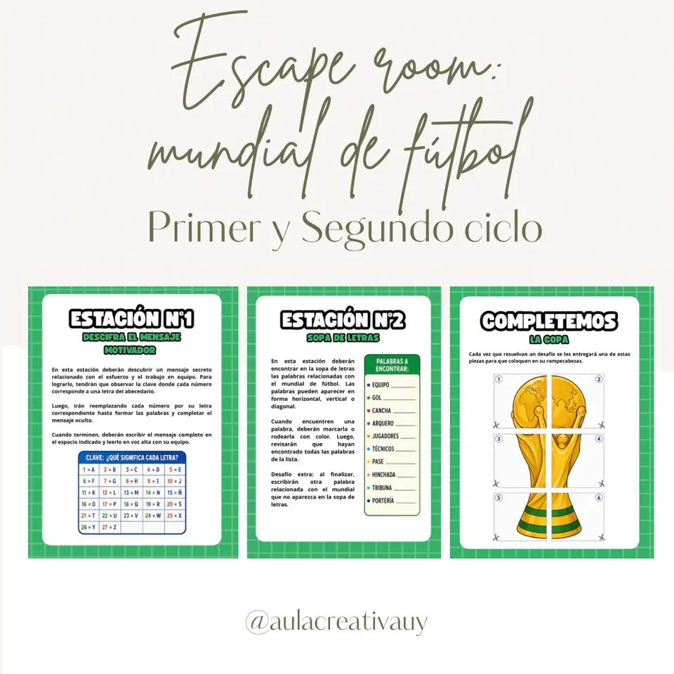 Escape Room - Mundial de Fútbol