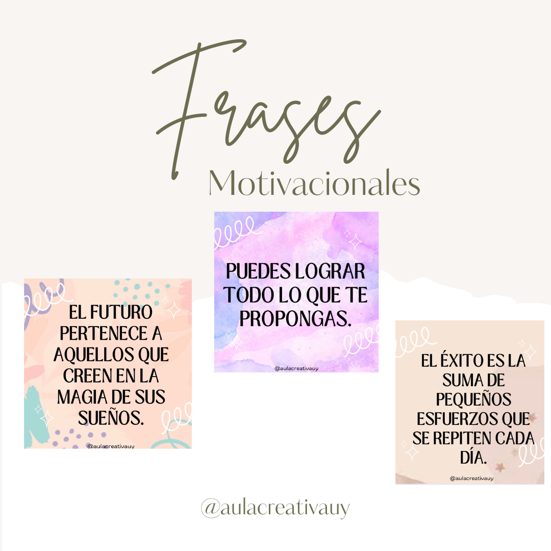 Frases motivacionales