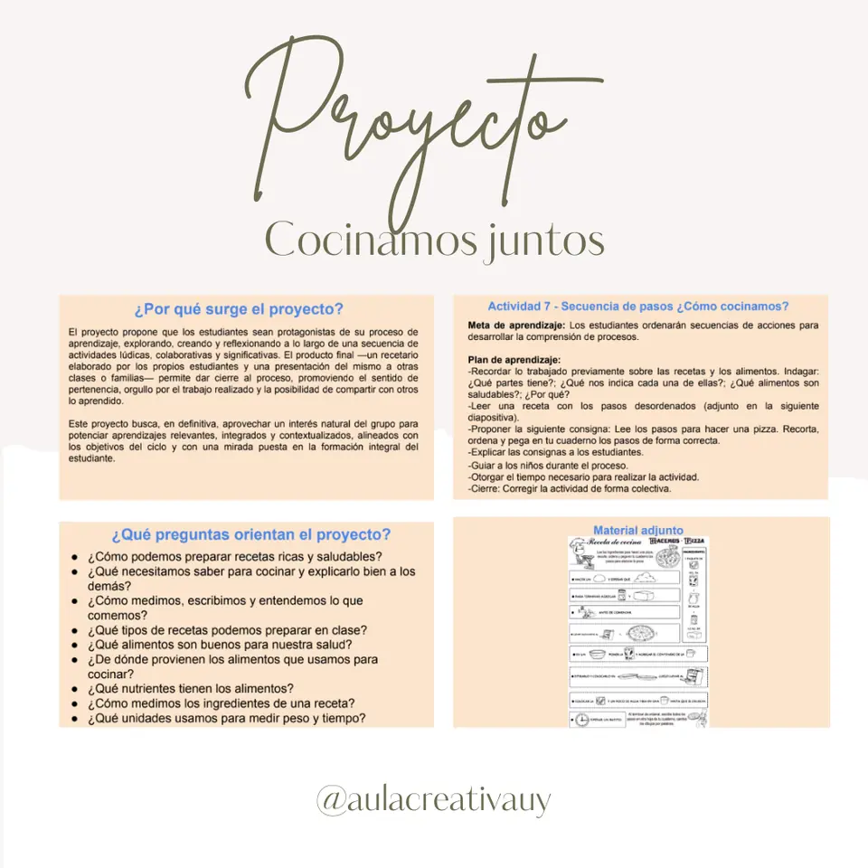 Proyecto - Cocinamos juntos