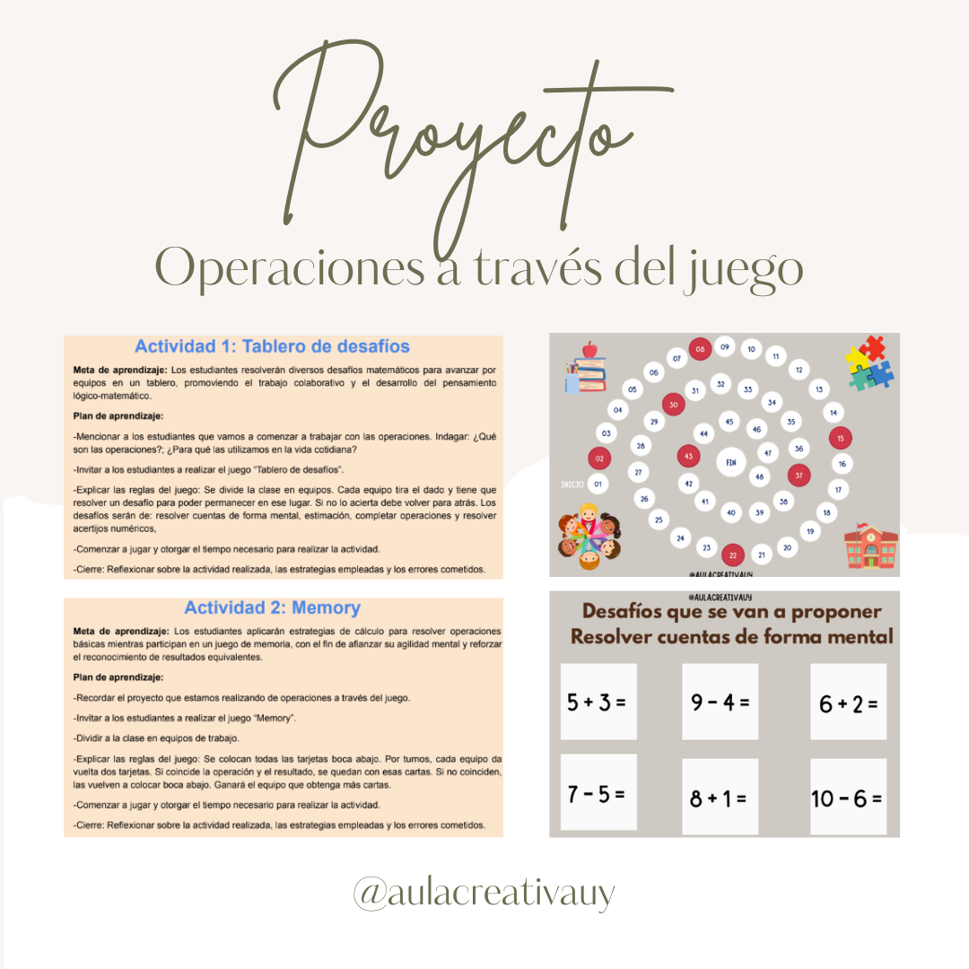 Proyecto - Operaciones a través del juego - Inicial