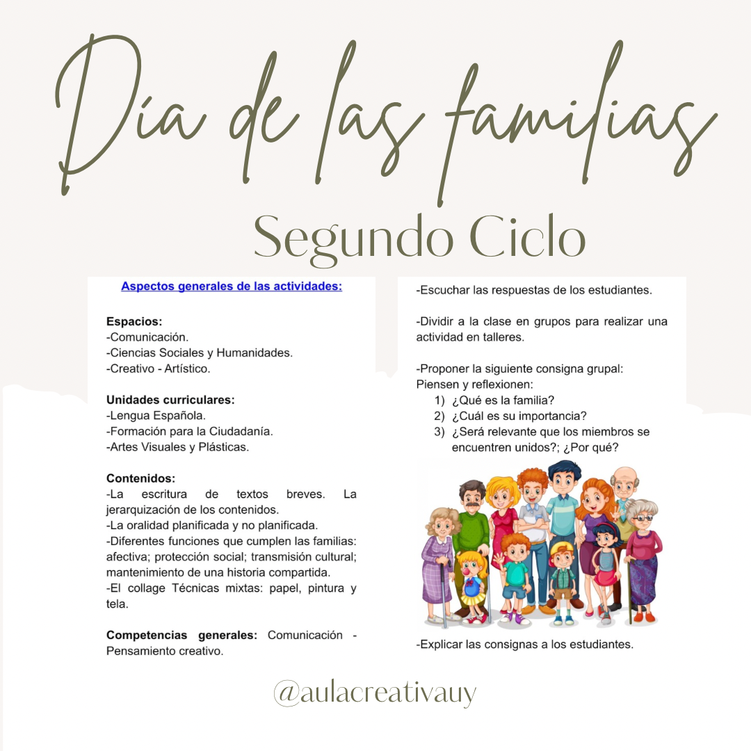 Día Internacional de las Familias - Segundo Ciclo