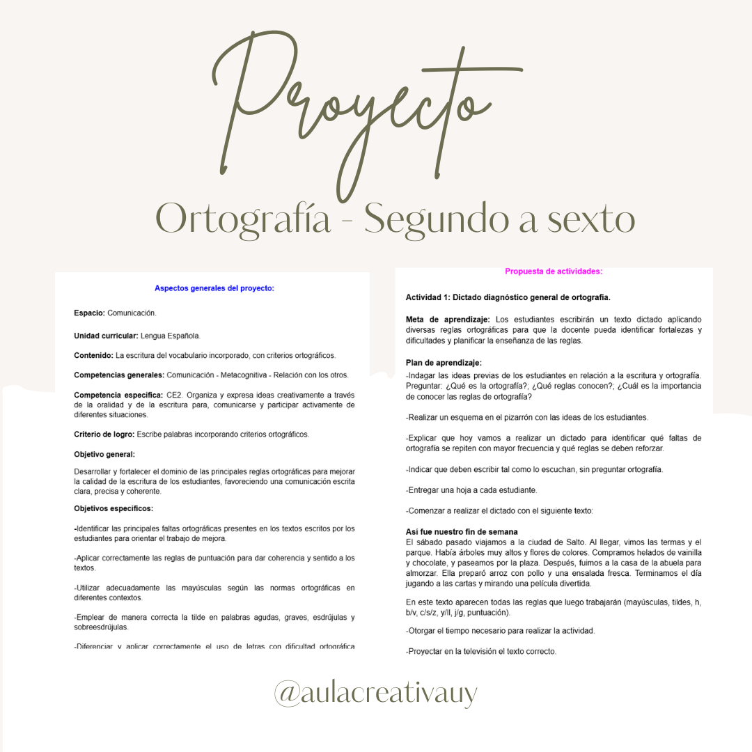 Proyecto - Ortografía