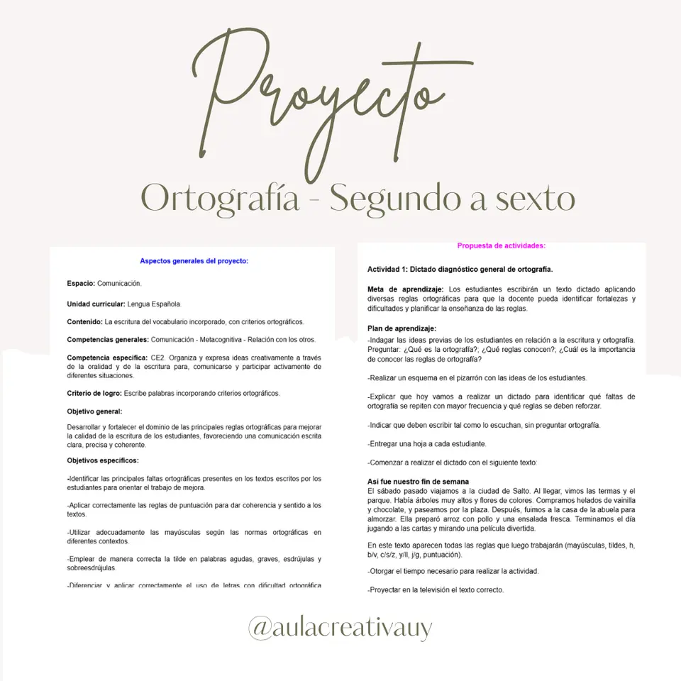 Proyecto - Ortografía