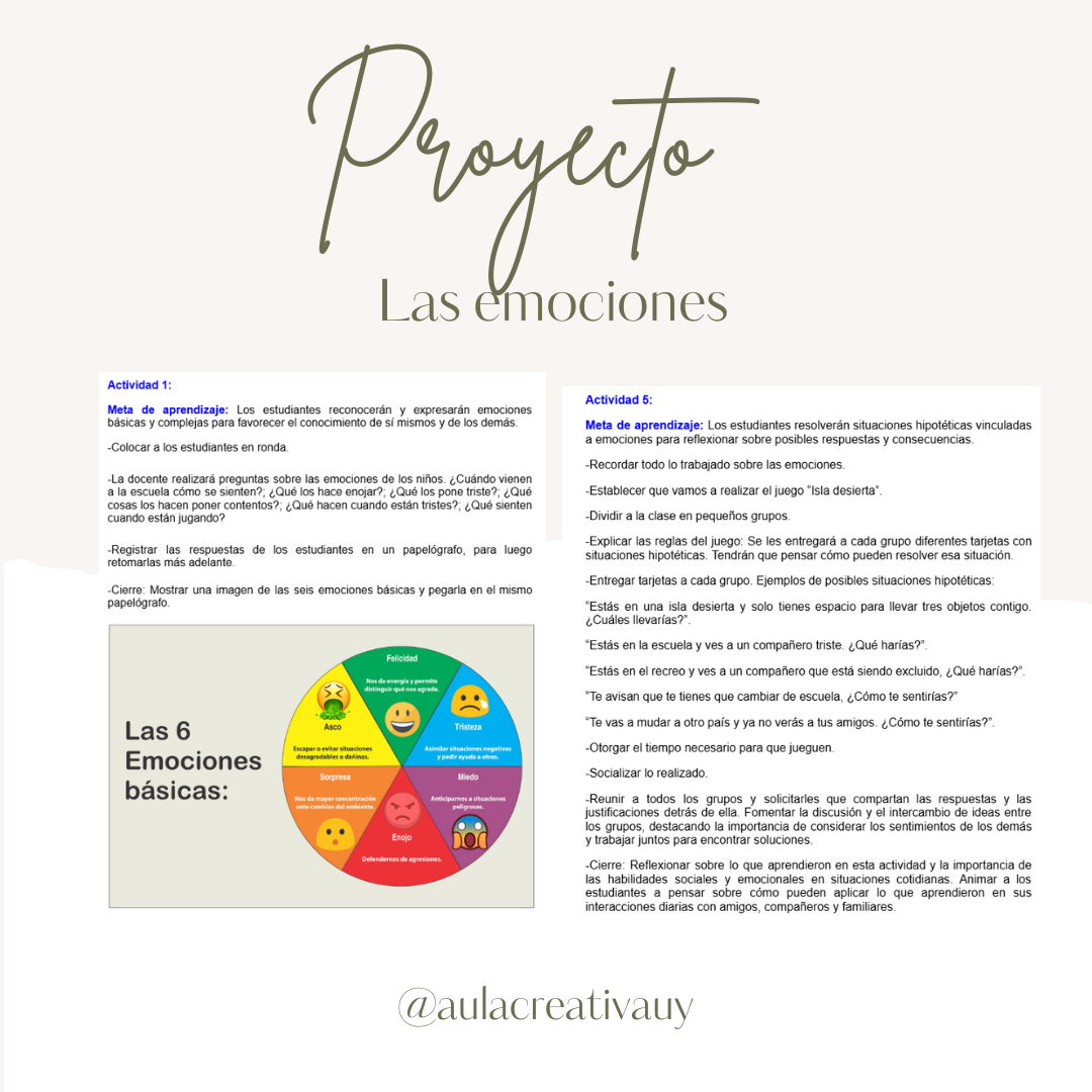 Proyecto - Las emociones