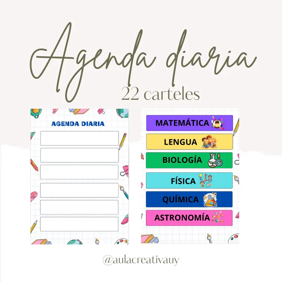 Agenda diaria