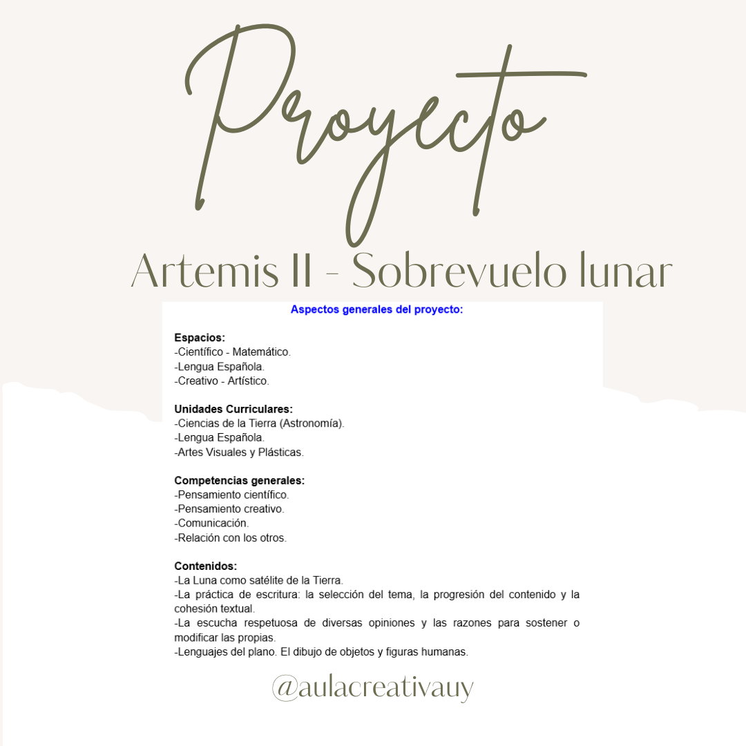 Proyecto - Artemis II - Sobrevuelo lunar - Multigrado