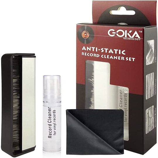 Kit 3 en 1 para el cuidado de discos de vinilo GK-R02