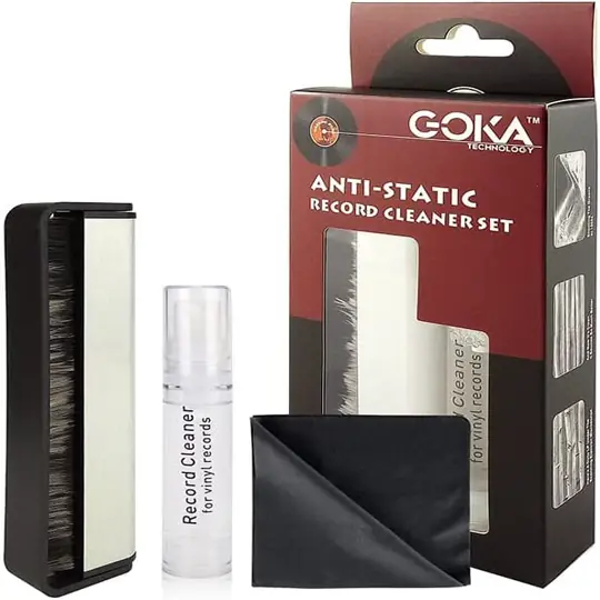 Kit 3 en 1 para el cuidado de discos de vinilo GK-R02