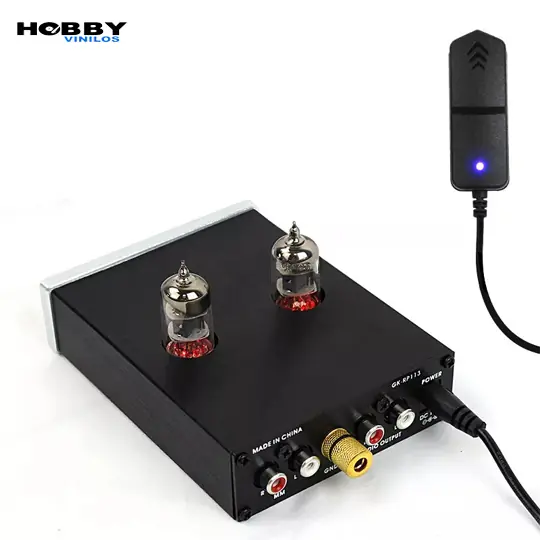 Pre amplificador de tocadiscos con válvulas GK-R113