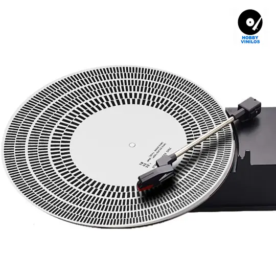 Slipmat Acrílico Estroboscopio Y Calibre De Púa GK-R36