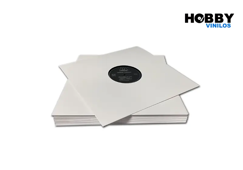 Tapas genéricas de 12" blancas GK-R18PBC