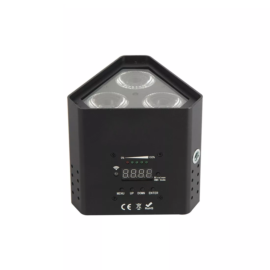 Tacho Led A Bateria Rgbwa+uv, Wifi , Incluye Control Remoto PLL15