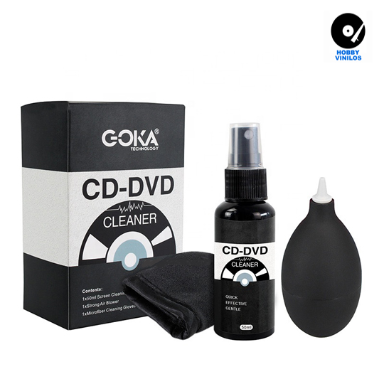 Kit de limpieza para CD y DVD GK-R60A